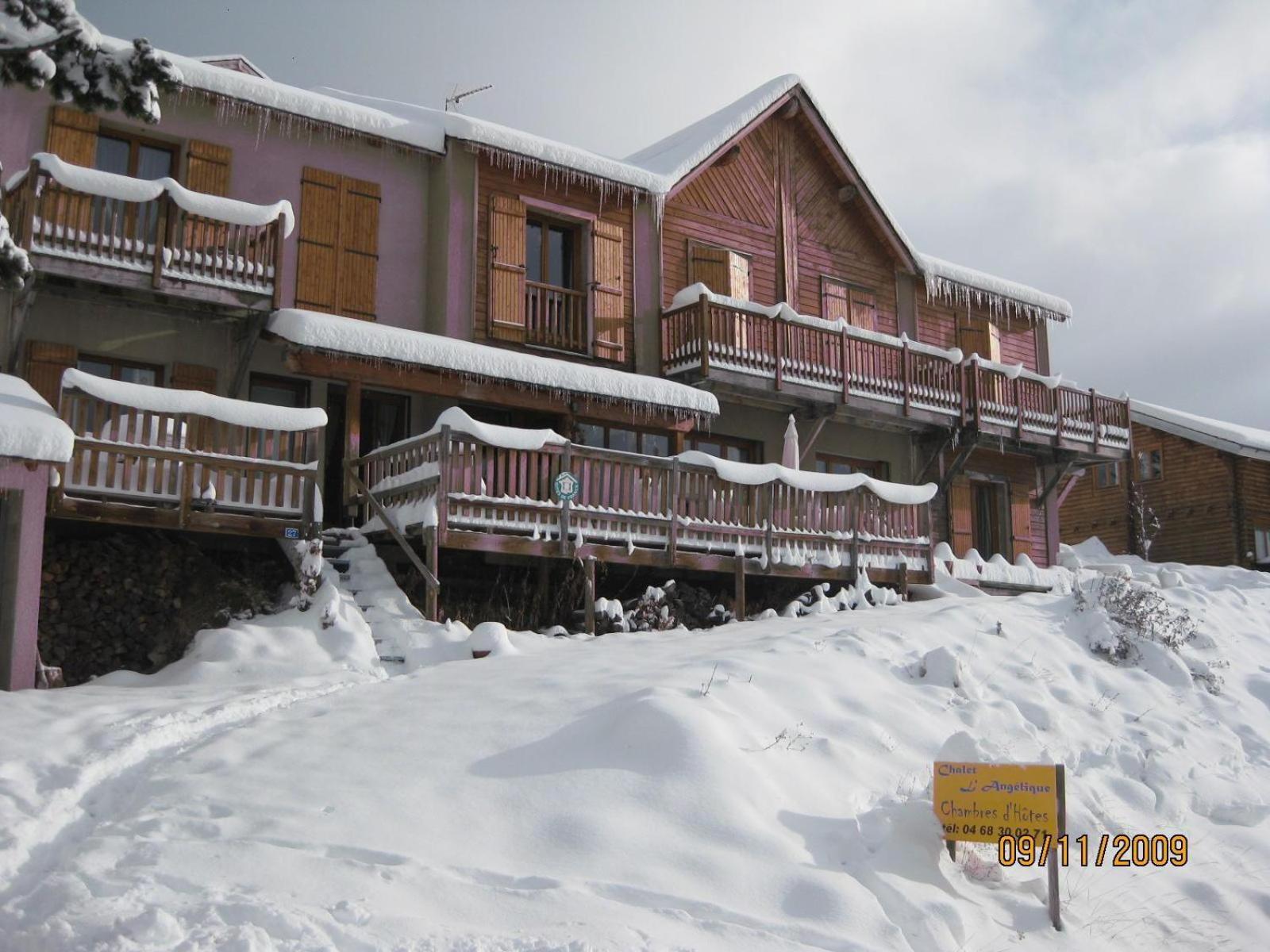 Chalet L'Angelique Bolquere Pyrenees 2000 Dış mekan fotoğraf